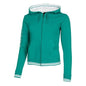 Sudadera con capucha Wilson Team verde mujer