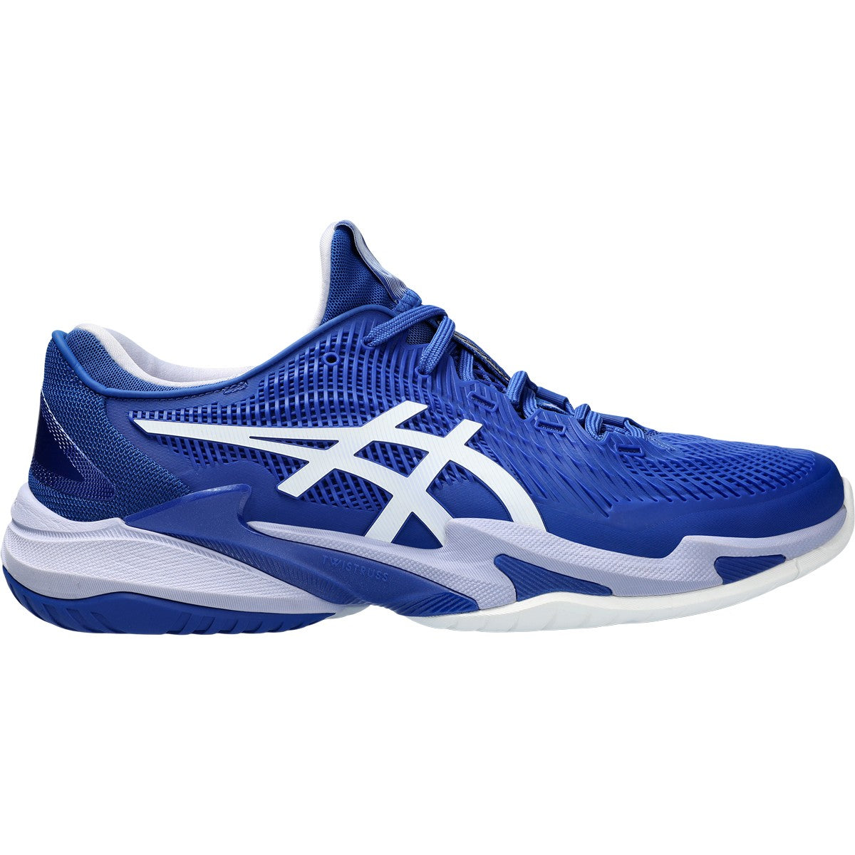 Asics Court FF 3 Novak Blue Clay Men Shoes