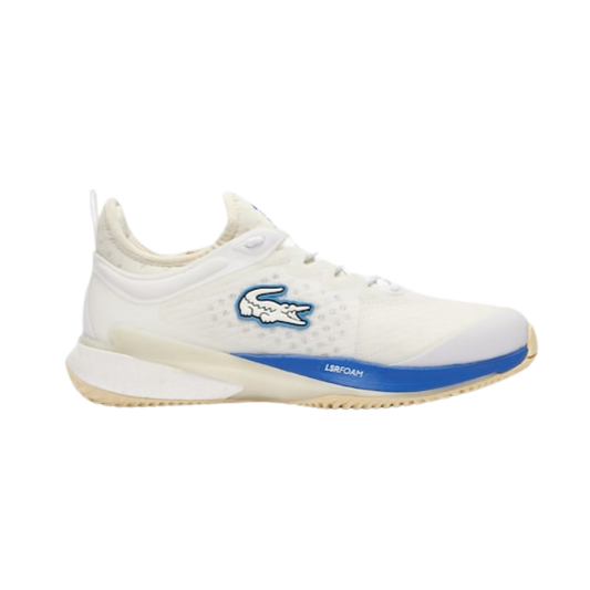 Zapatillas de Tenis Hombre Lacoste AG-LT23 Lite Tierra Batida - Blanco