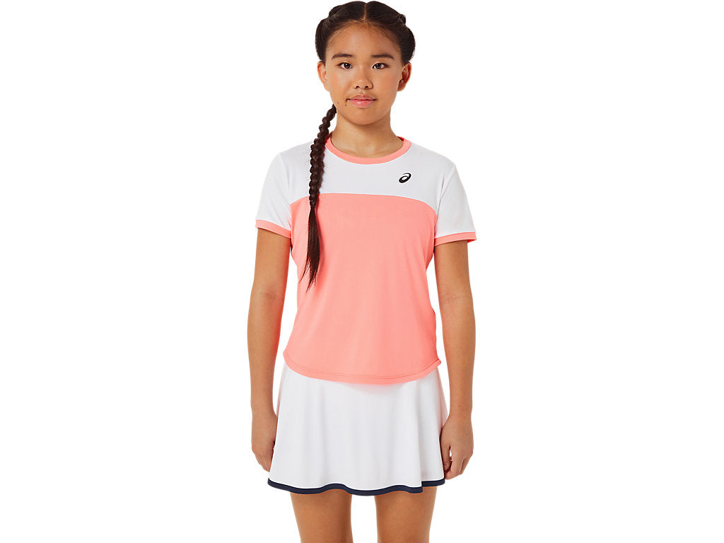 Camiseta de tenis de manga corta Asics para niña