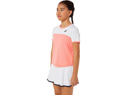 Camiseta de tenis de manga corta Asics para niña