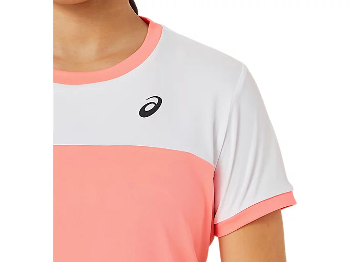 Camiseta de tenis de manga corta Asics para niña