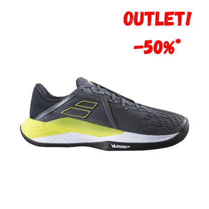 Zapatillas de Tenis Hombre Babolat Propulse Fury 3 Tierra Batida - Gris