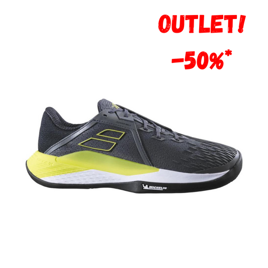 Zapatillas de Tenis Hombre Babolat Propulse Fury 3 Tierra Batida - Gris