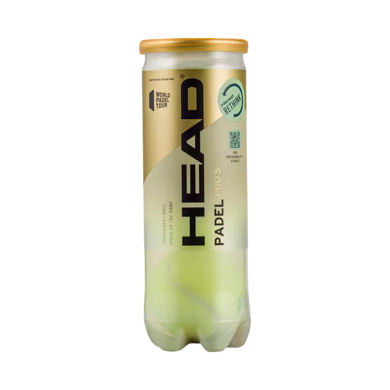 Head Pro S 3x New EcoTube Padel Balls