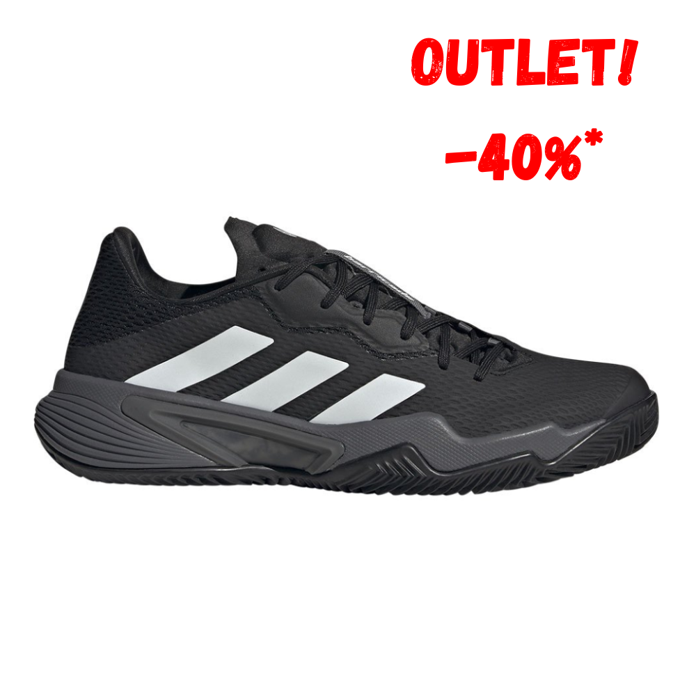 Zapatillas de Tenis Hombre Adidas Barricade Tierra Batida - Negro