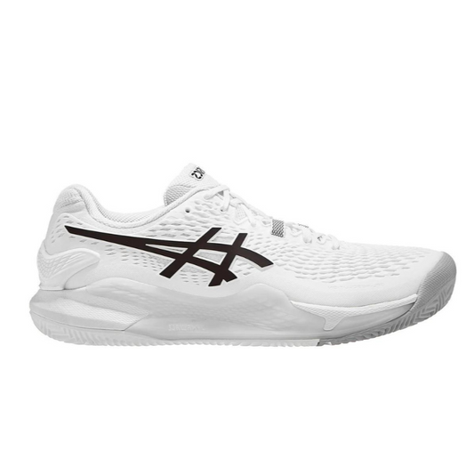 Zapatillas de Tenis Hombre Asics Gel-Resolution 9 Tierra Batida - Blanco