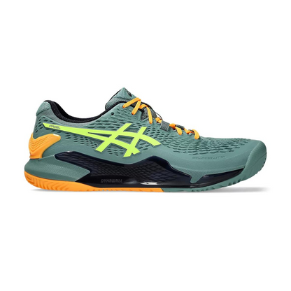 Sapatilha de Padel Masculina Asics Gel-Resolution 9 - Verde Oliva