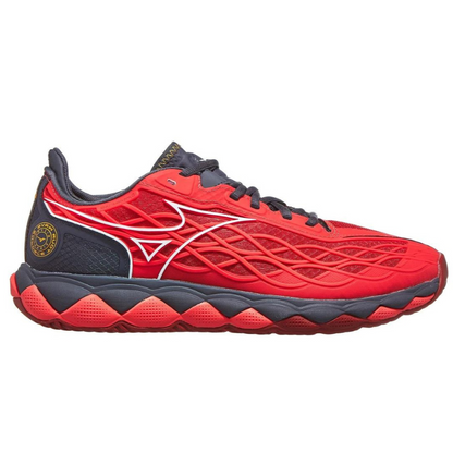 Zapatillas de Tenis Hombre Mizuno Wave Enforce Tour Piso Mixto - Rojo