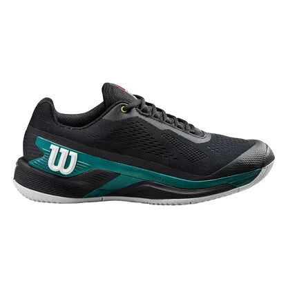 Zapatillas de Tenis Hombre Wilson Rush Pro 4.0 Blade Piso Mixto - Negro/Verde