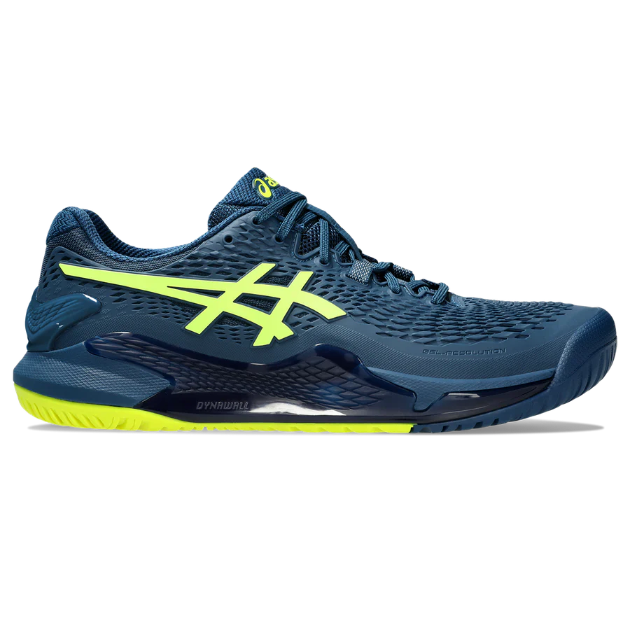 Zapatillas de Tenis Hombre Asics Gel-Resolution 9 Piso Mixto- Verde