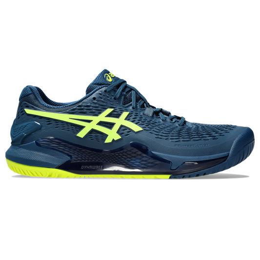 Zapatillas de Tenis Hombre Asics Gel-Resolution 9 Piso Mixto- Verde