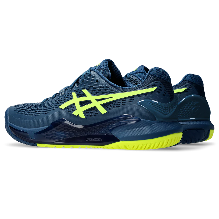 Zapatillas de Tenis Hombre Asics Gel-Resolution 9 Piso Mixto- Verde