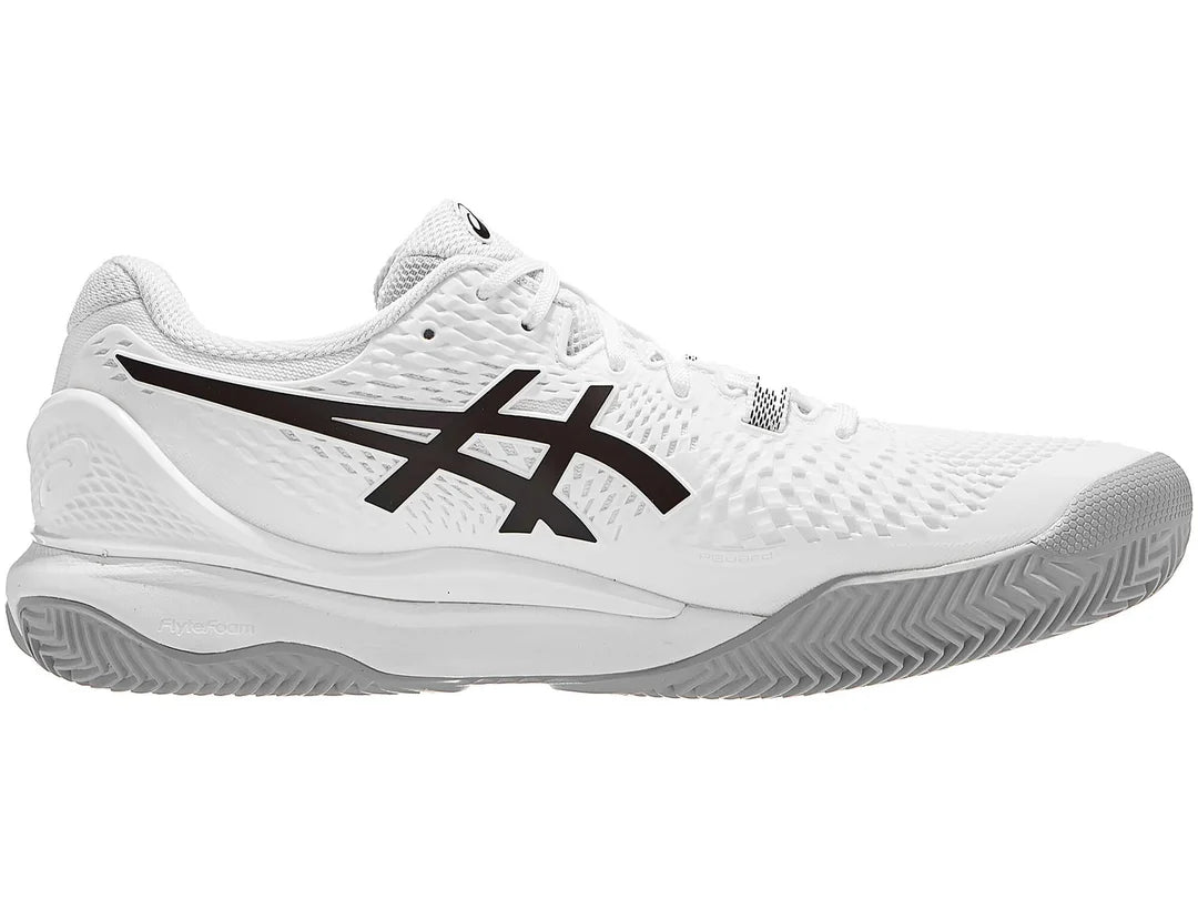 Zapatillas de Tenis Hombre Asics Gel-Resolution 9 Tierra Batida - Blanco