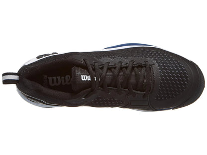 Zapatillas de Tenis  Hombre Wilson Rush Pro 4.5 Piso Mixto - Azul oscuro