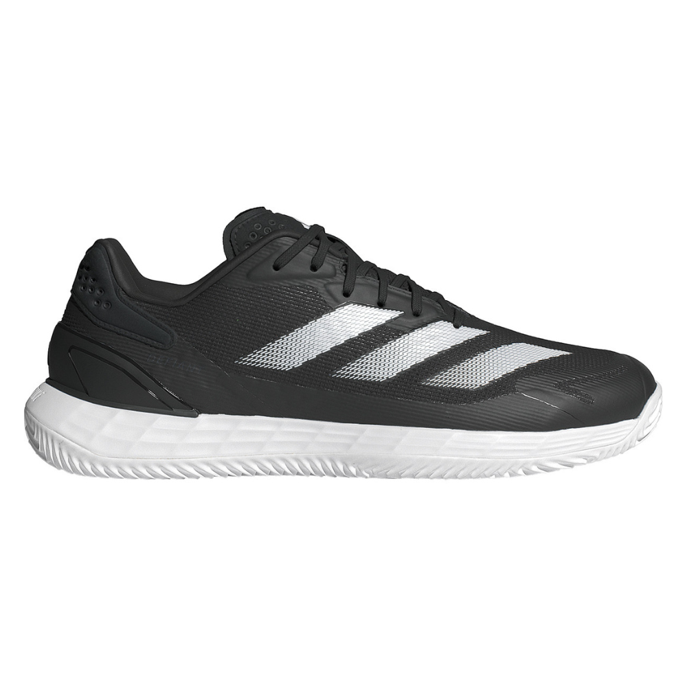 Sapatilha de Ténis Masculina Adidas Defiant Speed 2 Clay Court - Preto/Branco