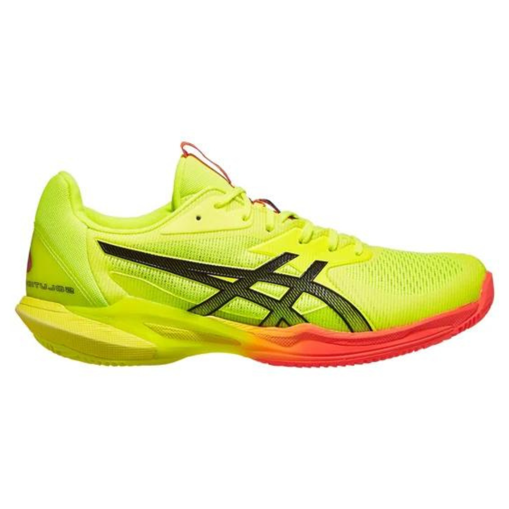 Zapatillas de Tenis Hombre Asics Solution Speed ​​FF 3 Paris Tierra Batida - Amarillo / Naranja