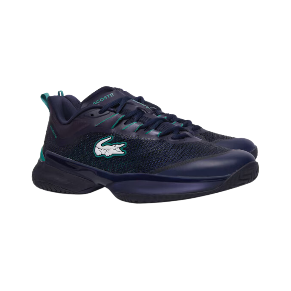 Lacoste AG-LT23 Ultra All Court Men's Tennis Shoes - Navy / Green