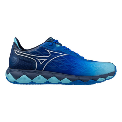 Zapatillas de Tenis Hombre Mizuno Wave Enforce Tour Piso Mixto - Azul