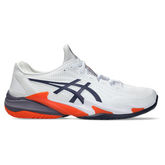 Asics Court FF 3 All Court Men Tennis Shoes - White/Greyish Purple