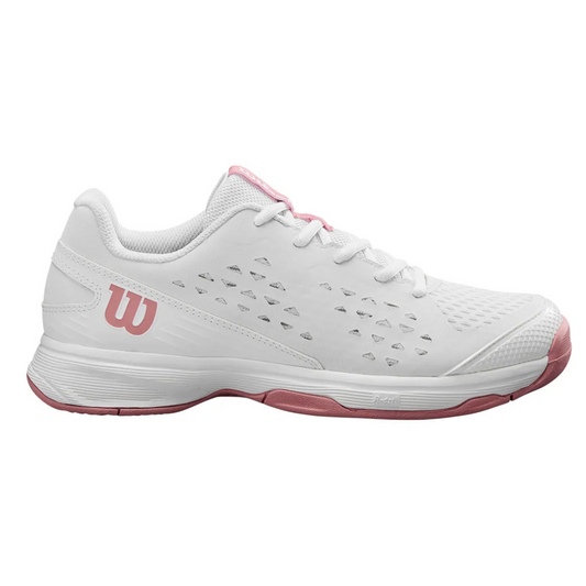 Wilson Rush Pro Ace Junior Shoes - White/Pink