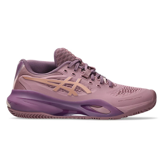 Asics Gel-Resolution X Women Padel Shoes - Purple Oxide/Rose Gold