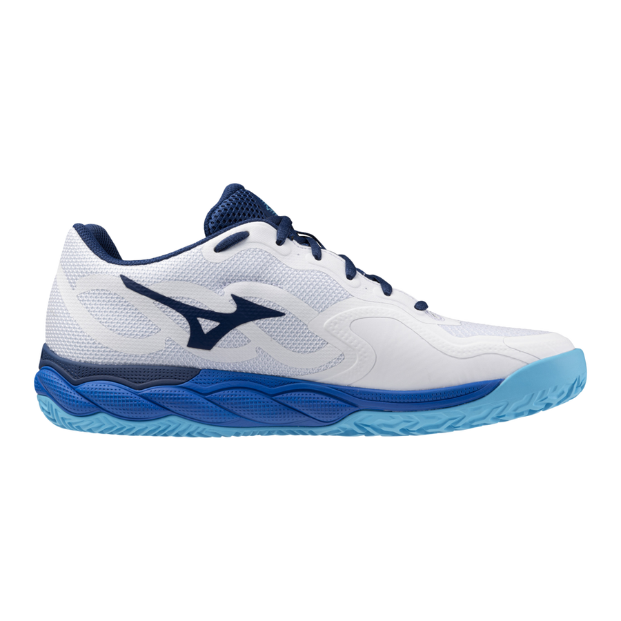 Mizuno Wave Enforce Court Clay Court Men's Tennis Shoes - White