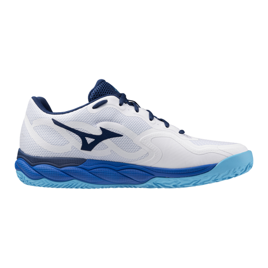 Mizuno Wave Enforce Court Clay Court Men's Tennis Shoes - White