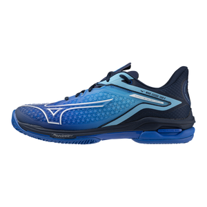 Zapatillas de Tenis Hombre Mizuno Wave Exceed Tour 6 Tierra Batida - Azul