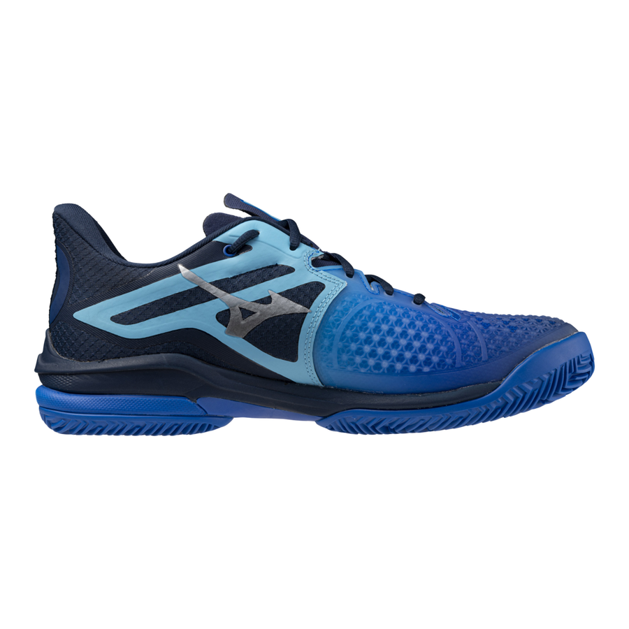 Zapatillas de Tenis Hombre Mizuno Wave Exceed Tour 6 Tierra Batida - Azul