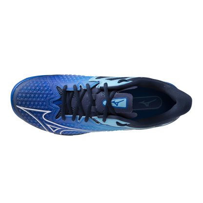 Zapatillas de Tenis Hombre Mizuno Wave Exceed Tour 6 Tierra Batida - Azul