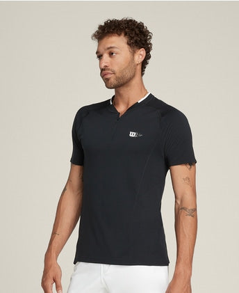 Wilson Seamless Zip Henley Men