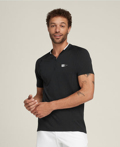 Wilson Seamless Zip Henley Men