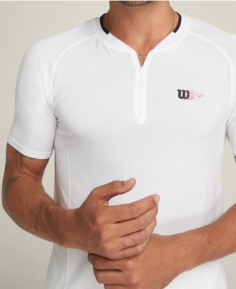 Wilson Seamless Zip Henley Men