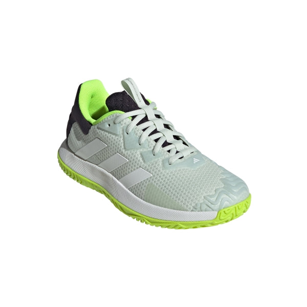 Zapatillas de Tenis Hombre Adidas SoleMatch Control Piso Mixto - Verde lima