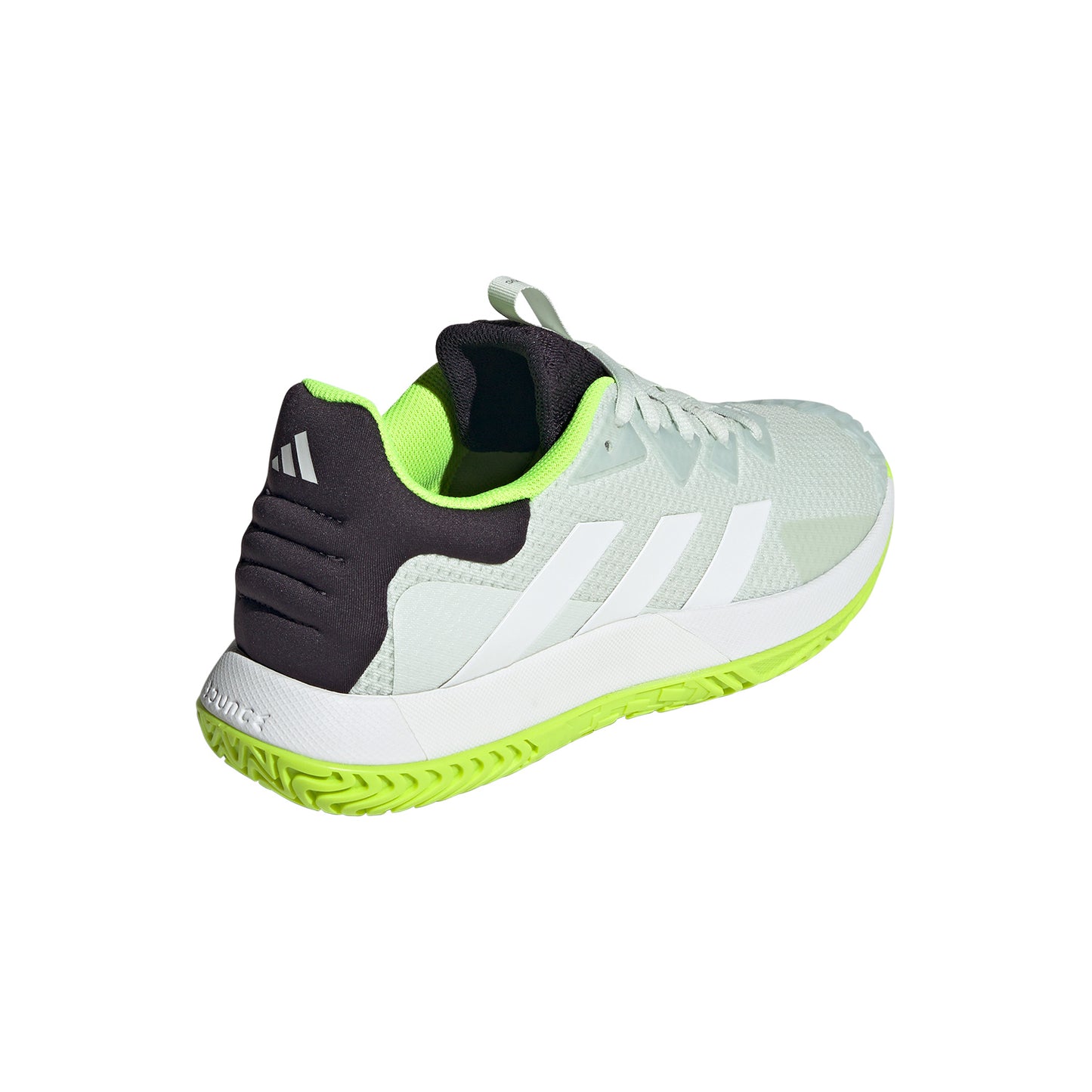 Zapatillas de Tenis Hombre Adidas SoleMatch Control Piso Mixto - Verde lima