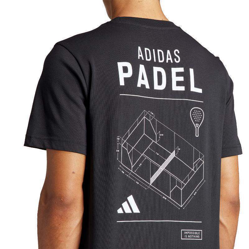 Camiseta Adidas Padel Cat Graph