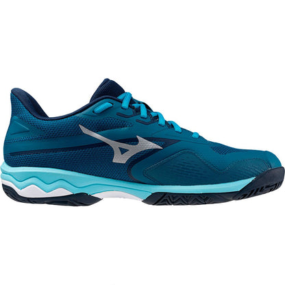 Zapatillas de Tenis Hombre Mizuno Wave Exceed Light 2 Piso Mixto - Verde azulado