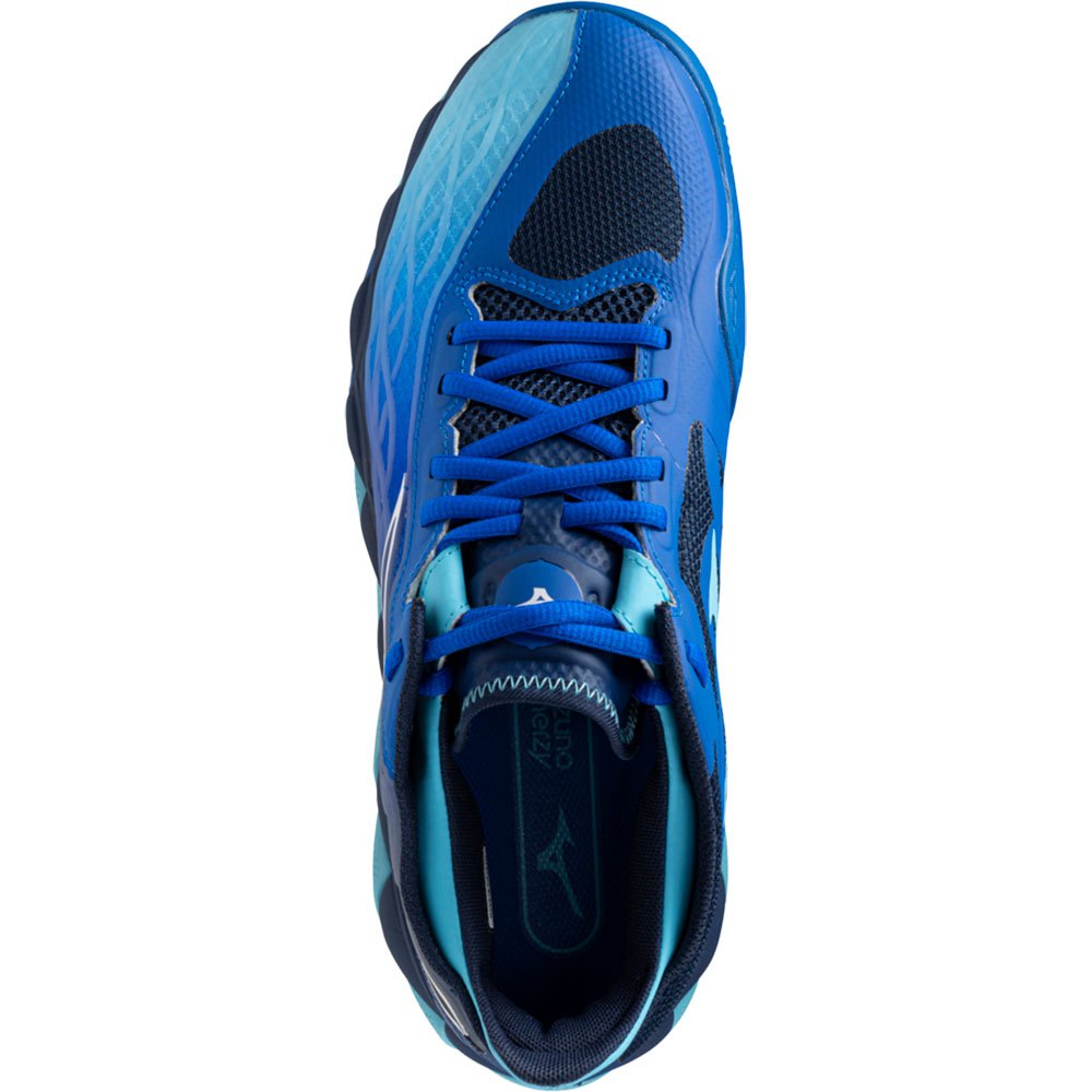 Zapatillas de Tenis Hombre Mizuno Wave Enforce Tour Piso Mixto - Azul