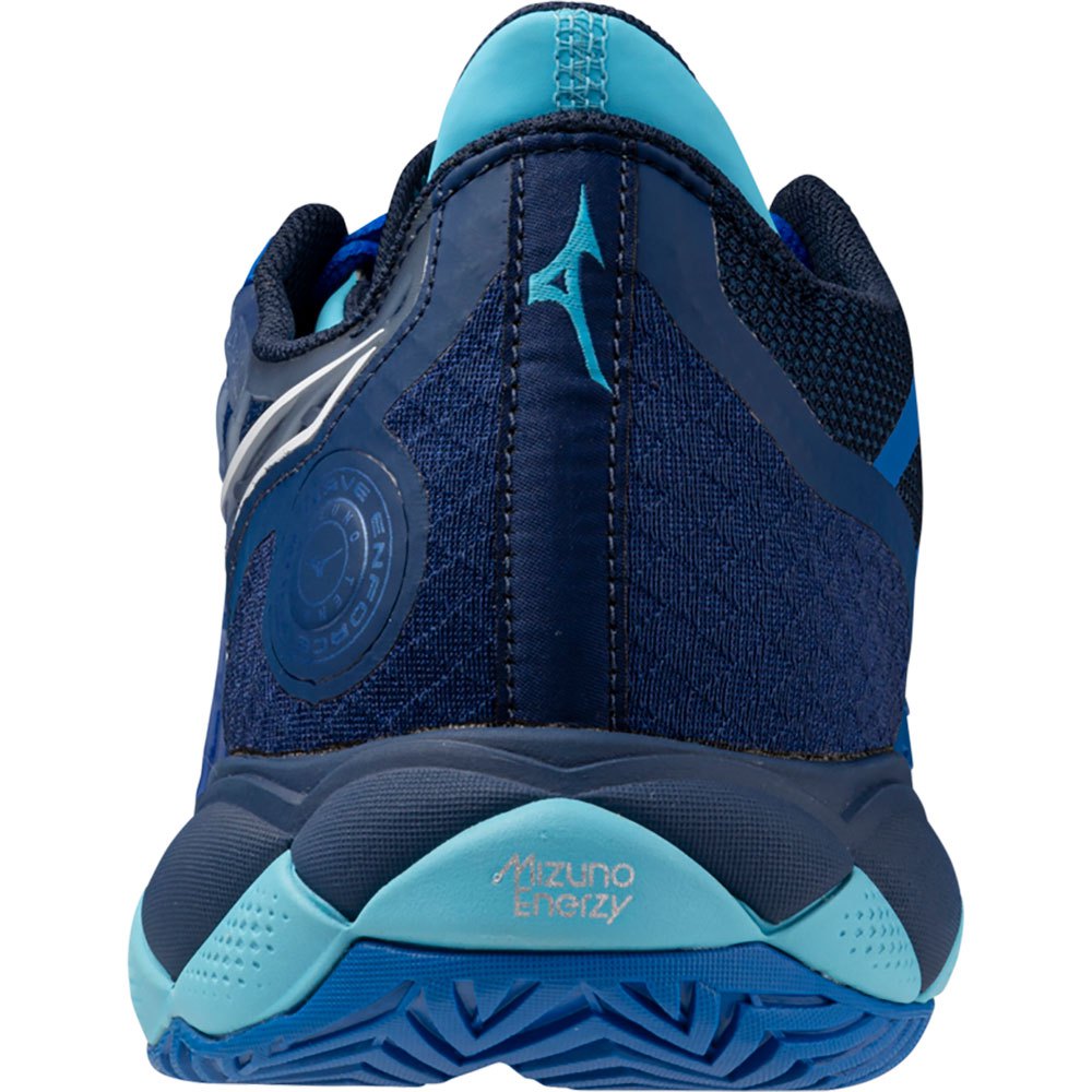 Zapatillas de Tenis Hombre Mizuno Wave Enforce Tour Piso Mixto - Azul