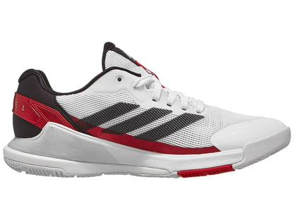 Adidas Crazyquick LS Men Padel Shoes - White/Red