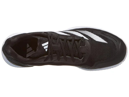 Sapatilha de Ténis Masculina Adidas Defiant Speed 2 Clay Court - Preto/Branco