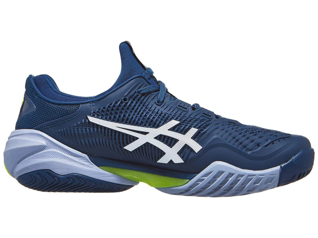 Sapatilha de Ténis Masculina Asics Court FF 3 All Court - Azul/Verde