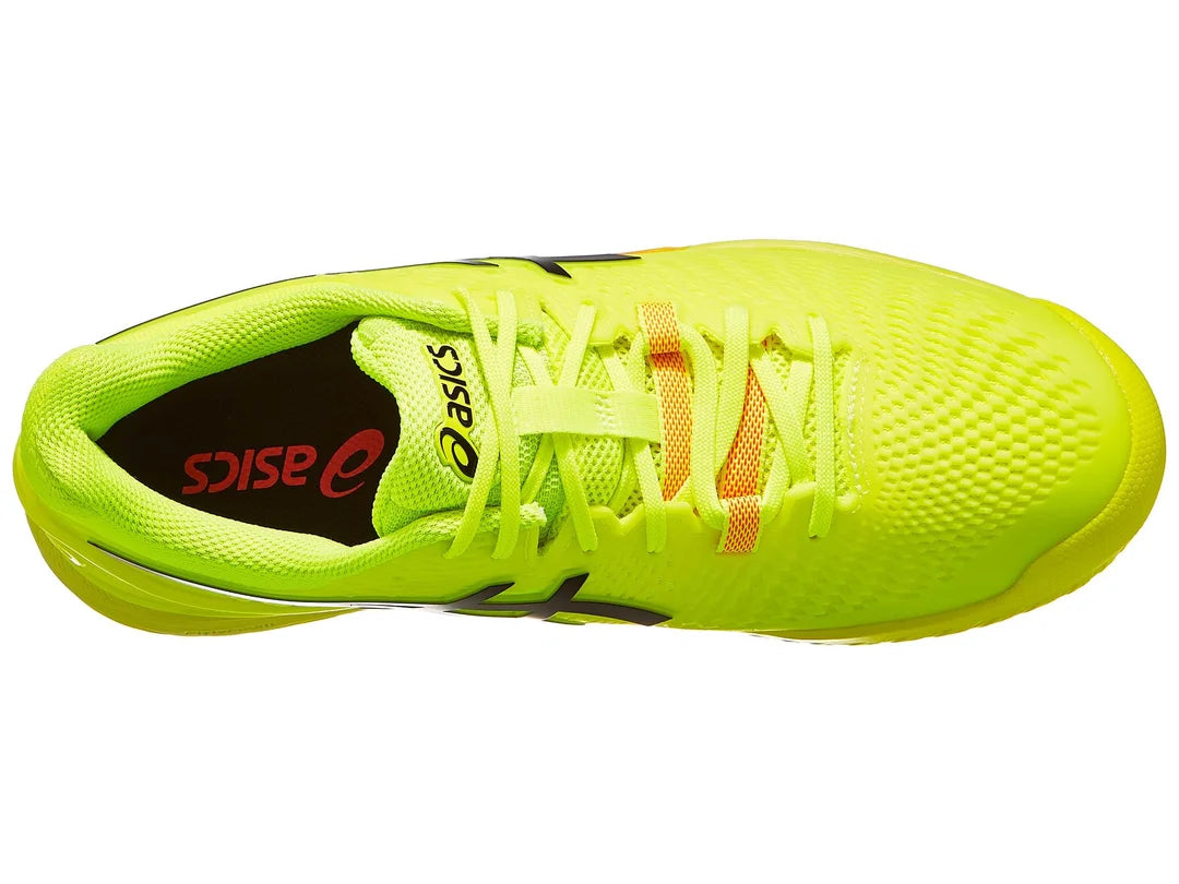 Asics Gel-Resolution 9 Paris All Court Men Tennis Shoes - Safety Yellow