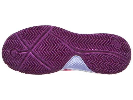 Zapatillas de Pádel Junior Asics Gel-Dedicate 8 GS - Blanco/Morado