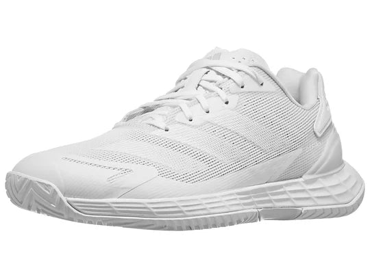 Zapatillas de Tenis Mujer Adidas Defiant Speed 2 Piso Mixto - Blanco