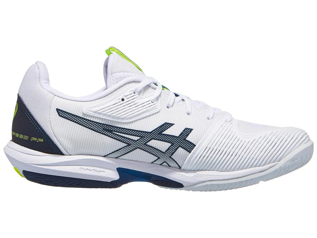 Asics Solution Speed FF 3 All Court Men Tennis Shoes - White