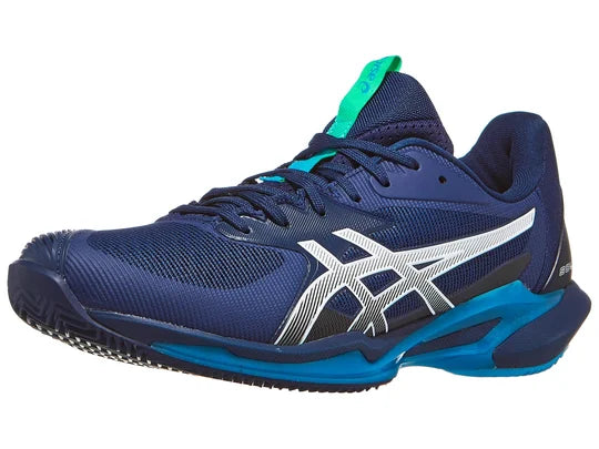 Asics Solution Speed FF3 Clay Court Men Tennis Shoes - Blue