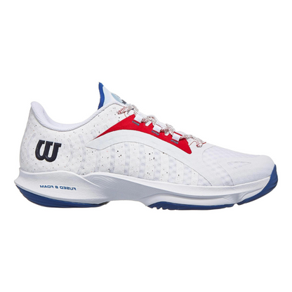 Zapatillas de pádel Mujer Wilson Hurakn Pro - Blanco/Rojo