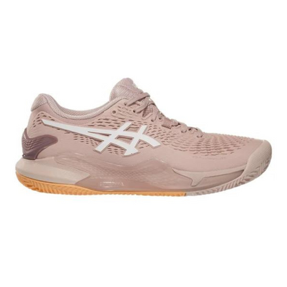 Asics Gel-Resolution 9 Clay Court Women's Tennis Shoes - Pink